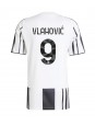 Moški Nogometna dresi replika Juventus Dusan Vlahovic #9 Domači 2025-26 Kratek rokav